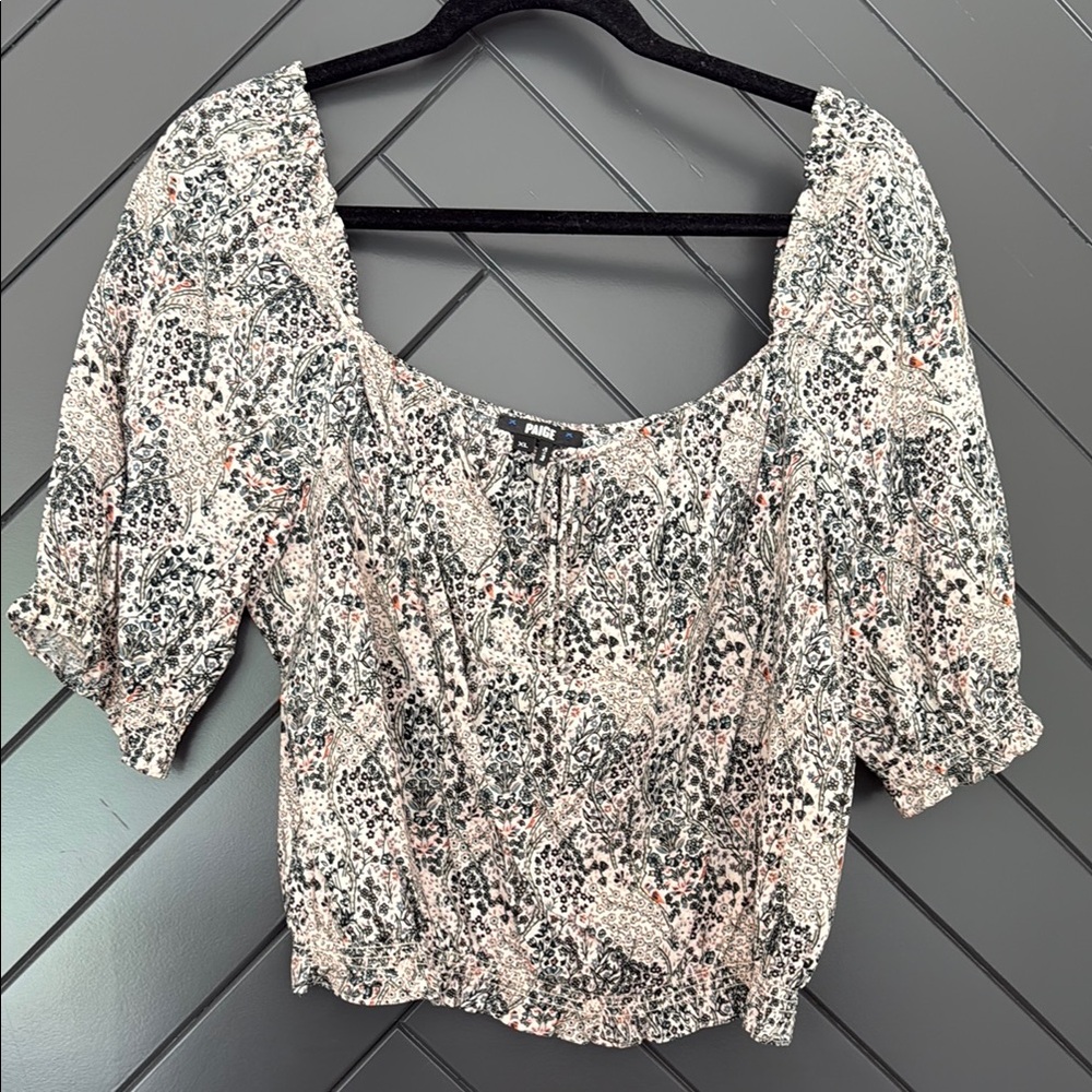 Paige Floral Puff Sleeve Top